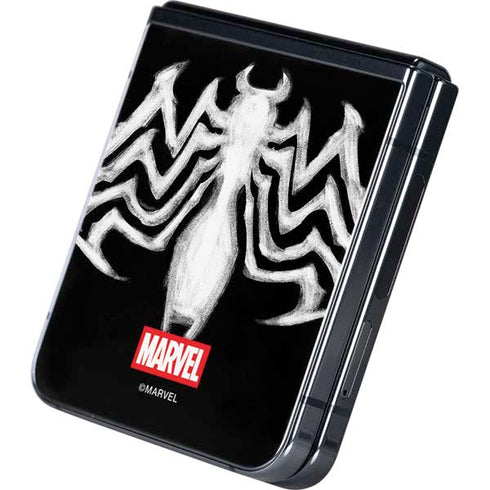 Marvel Venom Venom Logo Galaxy Z Flip5 5G Skin